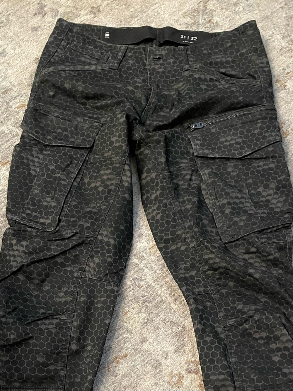 G-Star Black Hex Dot Pattern Jacket